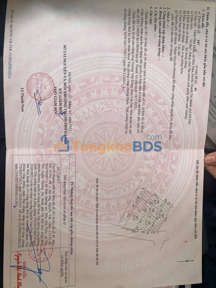 Nhà Hữu Hòa, Thanh Trì 32m² 5 tầng - 2 mặt thoáng, Kinh doanh tốt