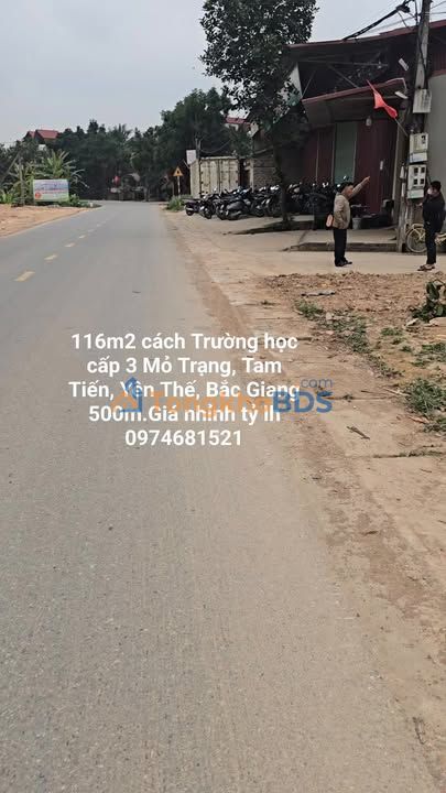 Đất nền 116m² mặt tiền Tỉnh Lộ Bắc Giang - Lạng Sơn, Yên Thế - Kinh doanh tốt