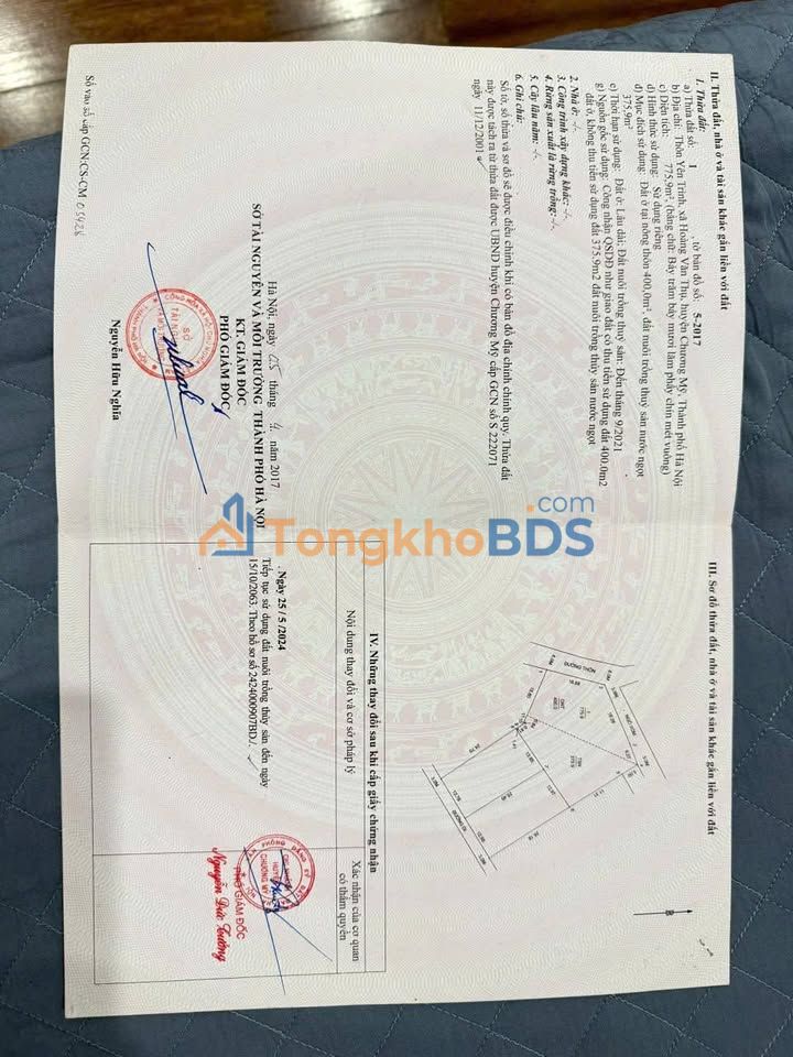 Đất Lô Góc 776m² Thôn Yên Trình, Hà Đông - Kinh Doanh Thoải Mái