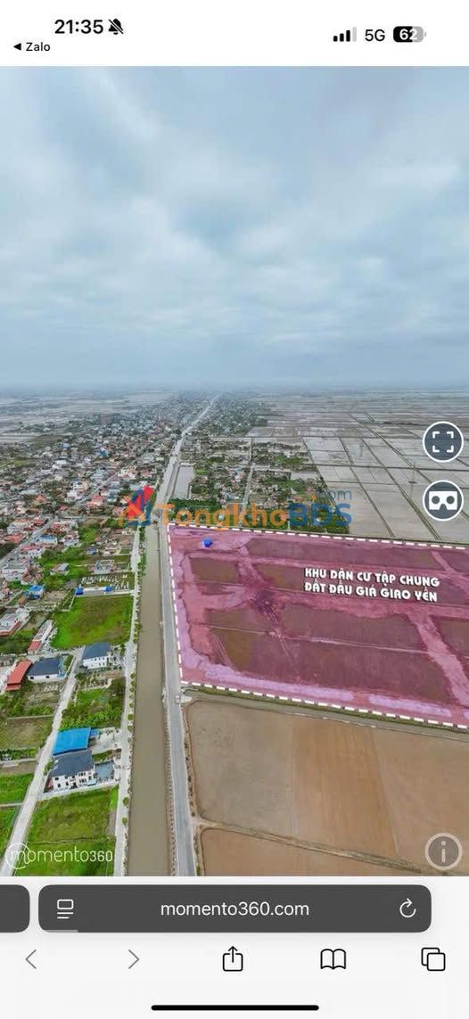 Đất nền VSIP Giao Thủy 125m2 2 tỷ - Sổ đỏ chính chủ