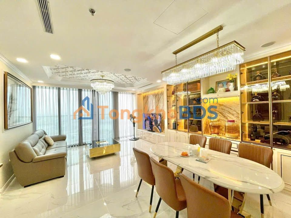 Chung cư Vinhomes Central Park 109m² - Sổ hồng, Full nội thất, View sông Landmark 81