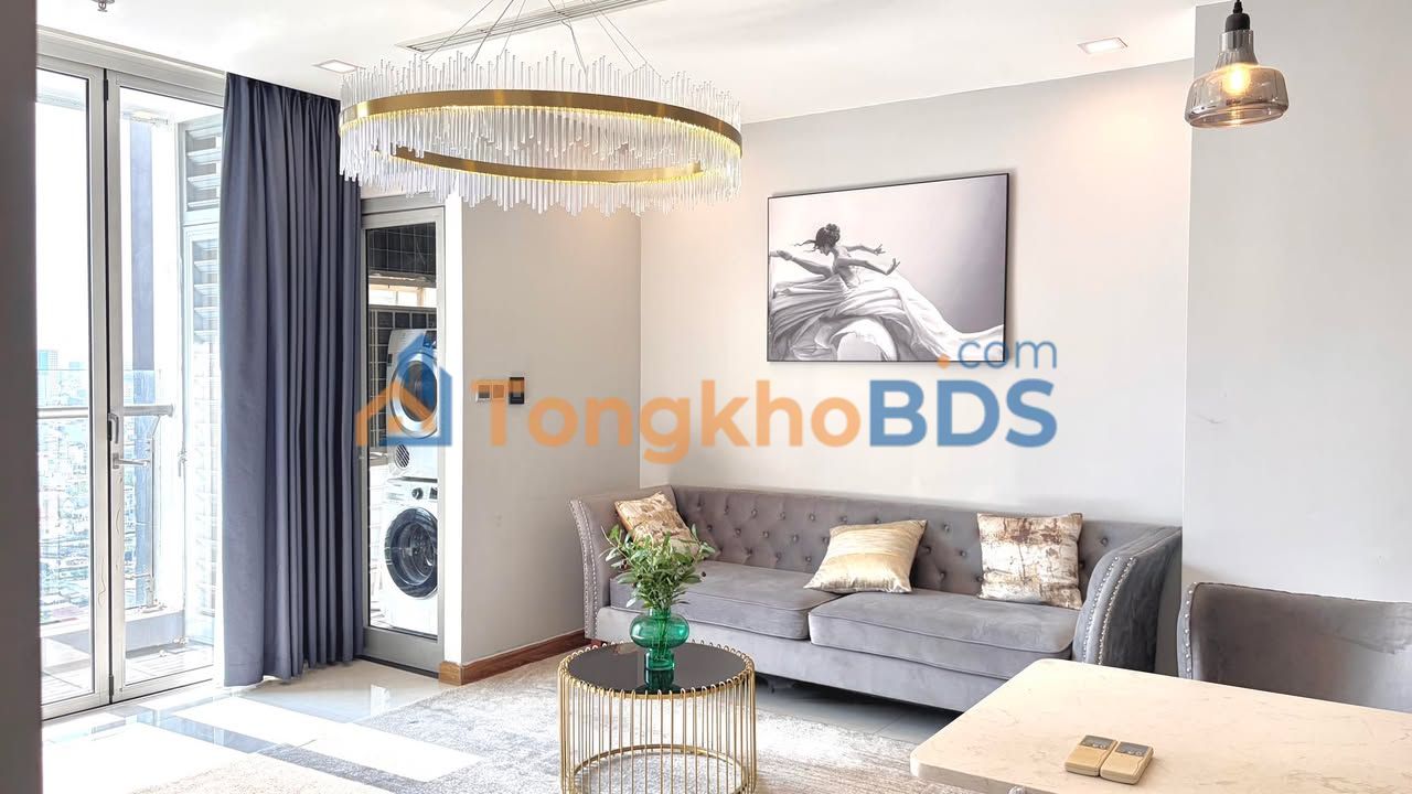 Cho thuê Căn hộ 2PN Vinhomes Central Park 83m² - Full Nội thất Cao cấp
