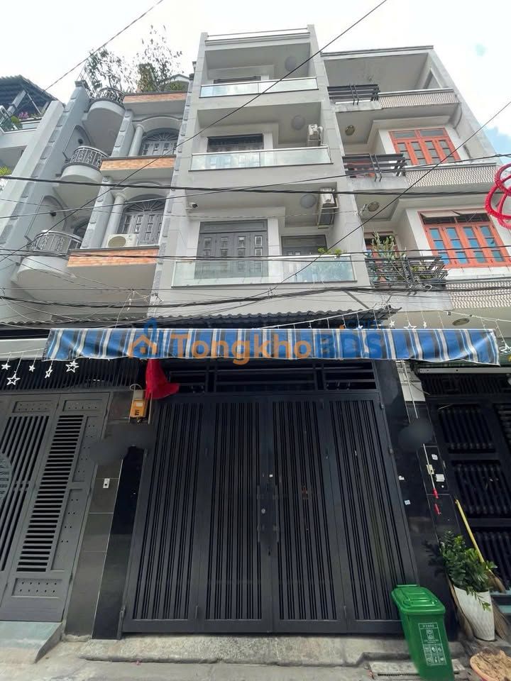 Nhà 5 Tầng Tân Phú 60m² Hẻm 6m Thông - Giá 8.x Tỷ