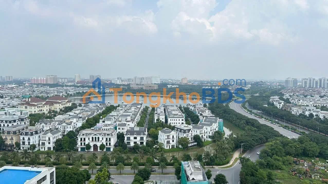 Biệt thự Đơn Lập Thô NQ16, 354m² - View Vườn Hoa, Full Nội Thất Cao Cấp