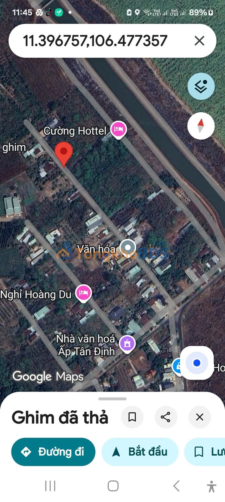 Đất Nền 10x50m Huyện Dầu Tiếng, Bình Dương - Giá Đầu Tư Hấp Dẫn