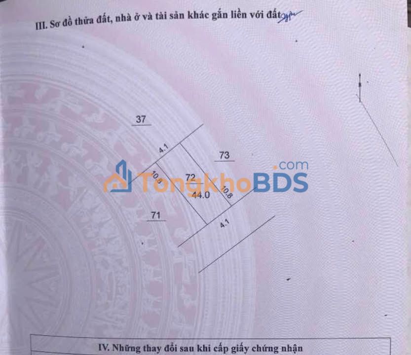 Nhà 4 Tầng Quang Trung, Hà Đông 44m² - Sổ Đỏ Chính Chủ, Giá 12.8 Tỷ