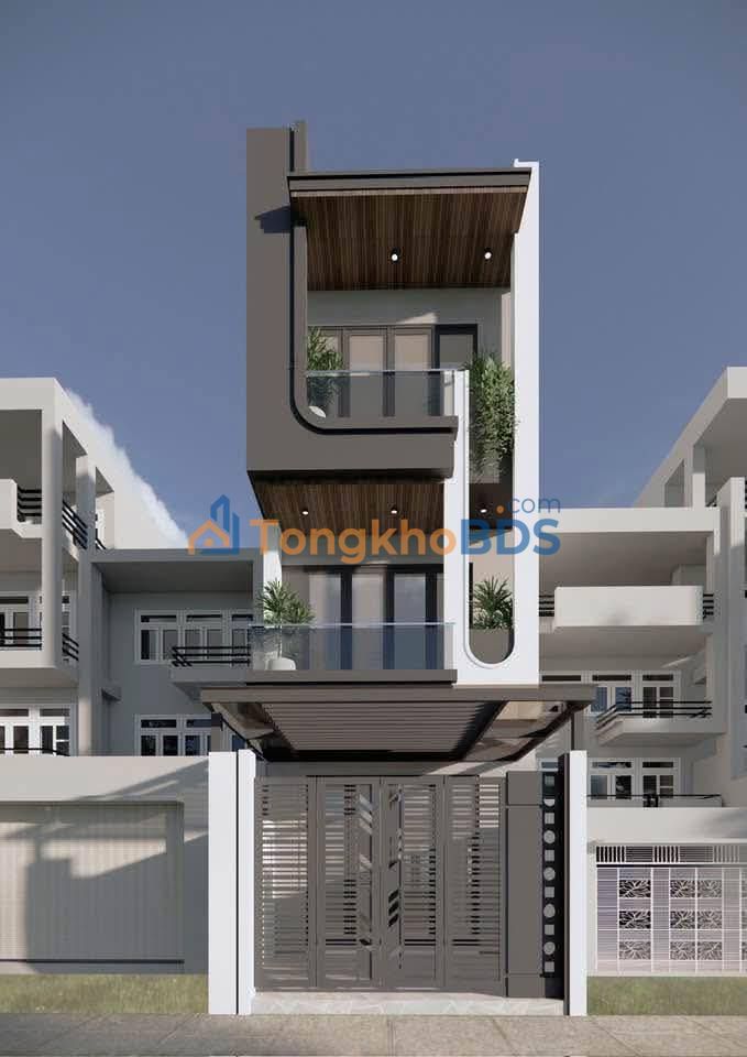 Nhà 3 Tầng Mặt Tiền Cầu Đông, Nam Định - 73.3m², 3PN Khép Kín