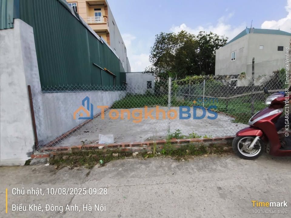 Đất Biểu Khê Đông Anh 100m² - Sổ Đỏ Riêng - 7 Tỷ