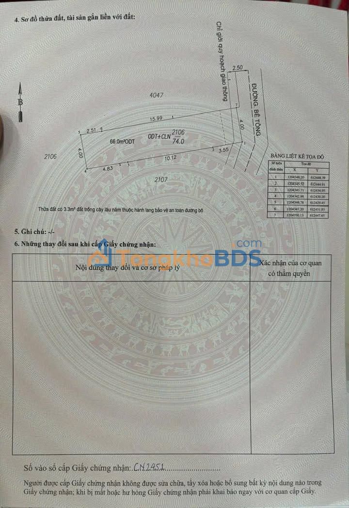 Đất nền Dĩ An Đông Hòa 74m² giá 3.2 tỷ - Sổ đỏ chính chủ