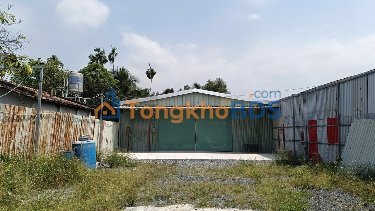 Cho thuê xưởng 300m² MT đường 171 Củ Chi, xe công vào