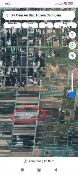 Bán Gấp Đất Nền Cam An Bắc 3200m² - 2 Mặt Tiền Đường, Giá Đầu Tư 2.4 Tỷ