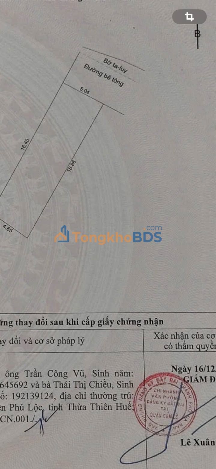 Đất nền Cẩm Lệ 80m² - Sổ đỏ sẵn sàng, ô tô vào nhà