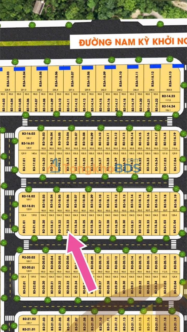 Bán Đất FPT Đà Nẵng V5 104m² Hướng Nam - Sẵn Sổ Hồng