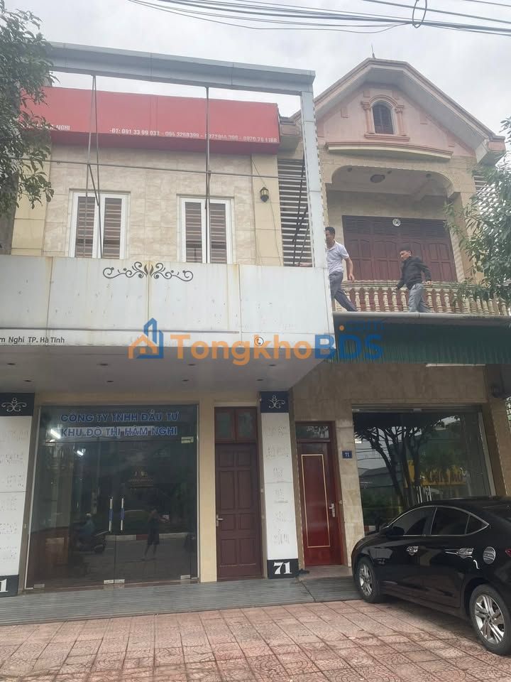 Cho thuê nhà 2 tầng mặt tiền Hàm Nghi, Hà Tĩnh - Kinh doanh/Văn phòng
