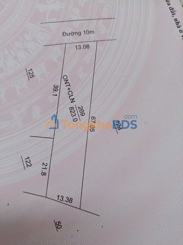 Đất Vàng Hòa Thành 800m² - Chính Chủ, Giá Tốt 2 Tỷ