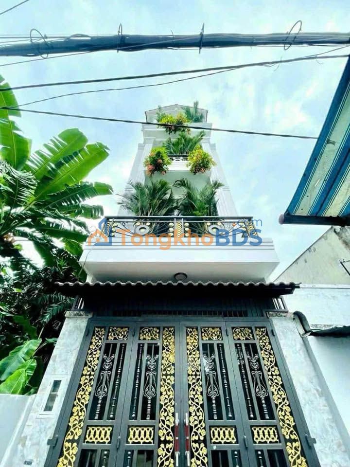 Bán Gấp Nhà Phố 4 Tầng Hẻm Xe Hơi P.16 Gò Vấp - 4PN, Sổ Hồng Riêng