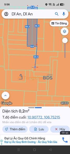 Mặt Tiền KD Sầm Uất Lý Thường Kiệt Dĩ An - 359m² - Giá 20 Tỷ