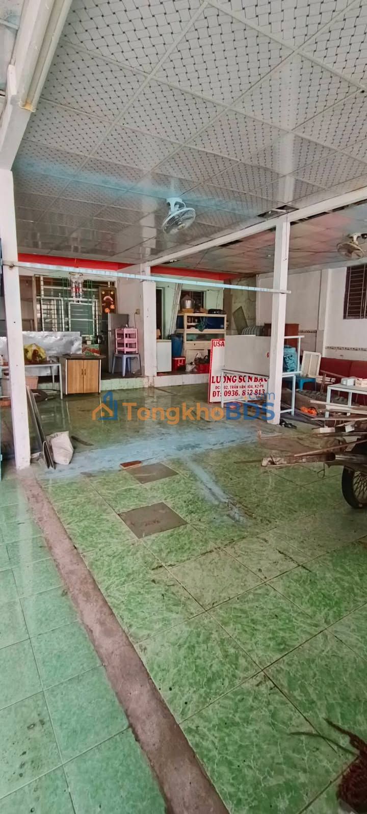 Cho thuê mặt bằng kinh doanh 128m² đường Trần Văn Hoà, TP Sóc Trăng - Giá 3 Triệu/Tháng