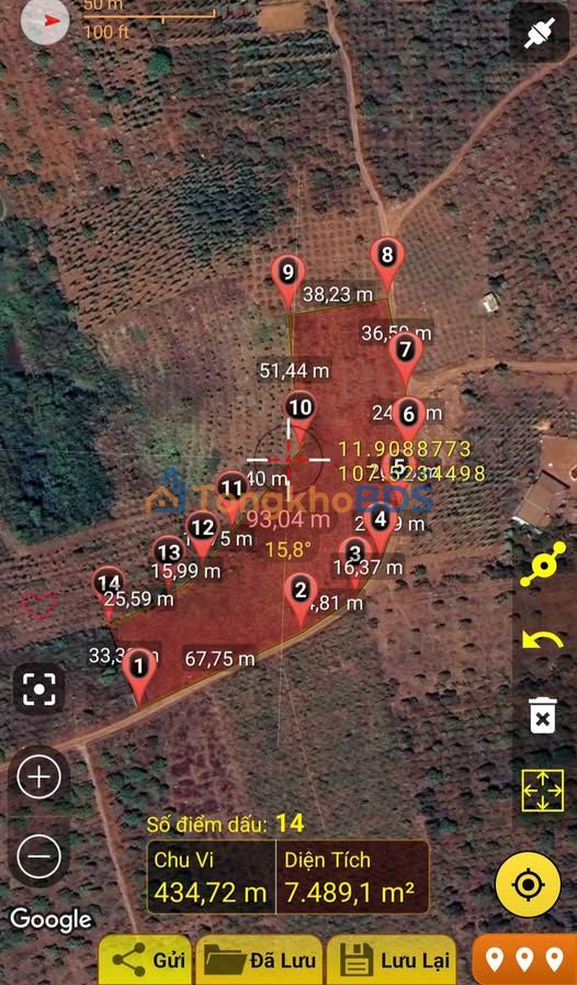 Đất nền Đắk Nông 7500m² - Sổ CLN, view đẹp, đường thông