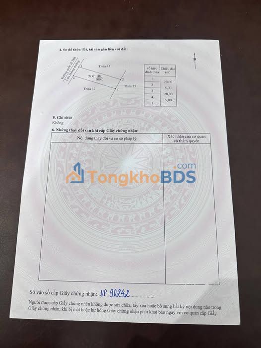 Đất nền Quốc lộ 38B Hoa Lư 100m² full thổ cư - Cơ hội đầu tư sinh lời