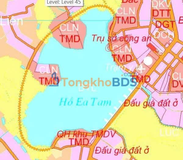 Đất nền 25.600m² trung tâm hành chính Xã Tam Bố, Di Linh - Sổ đỏ 400m² thổ cư, ôm hồ 80m