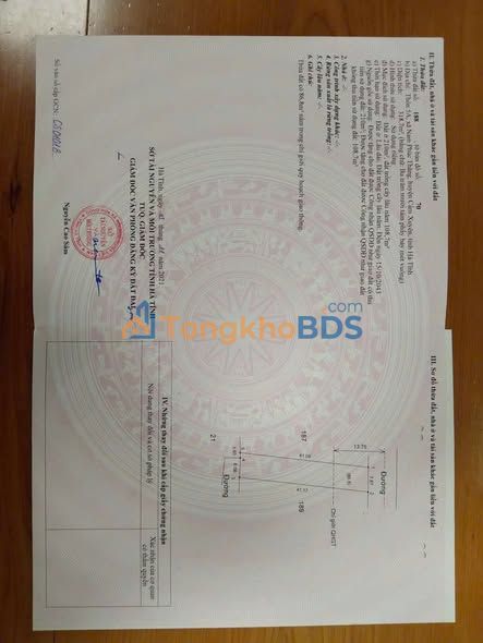 Đất nền Cẩm Xuyên - Hà Tĩnh 319m² - Đường rộng 2 ô tô né nhau - 9 tỷ