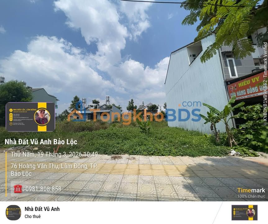 Nhà Mặt Tiền Hoàng Văn Thụ, Tân Uyên - Kinh Doanh Sầm Uất 110m²