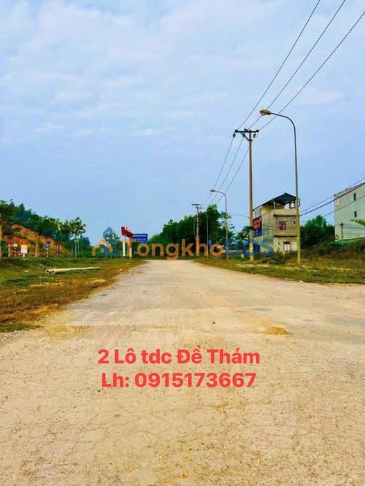 Bán Gấp 2 Lô Đất Vàng 150m² Mặt Tiền Kinh Doanh Phường Đề Thám, Cao Bằng