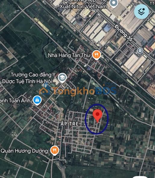 Đất thổ cư 60m² Mê Linh, Hà Nội - Sổ đỏ chính chủ, giá 3.63 tỷ