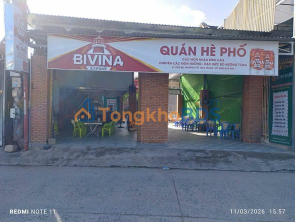 Mặt bằng kinh doanh sáng 51 Cầu Bè, Nha Trang - Giá 3 triệu/tháng