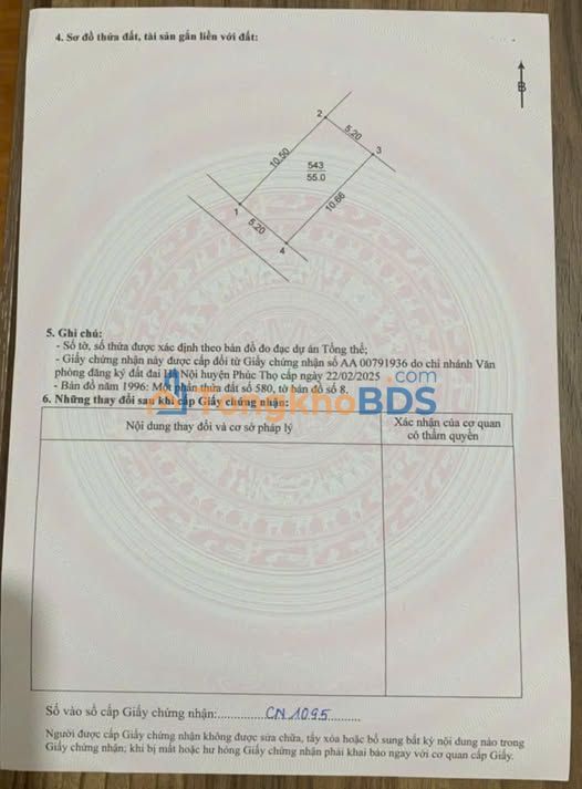 Đất nền 55m² Đức Hòa - Đường thông, giá tốt, sẵn sàng giao dịch