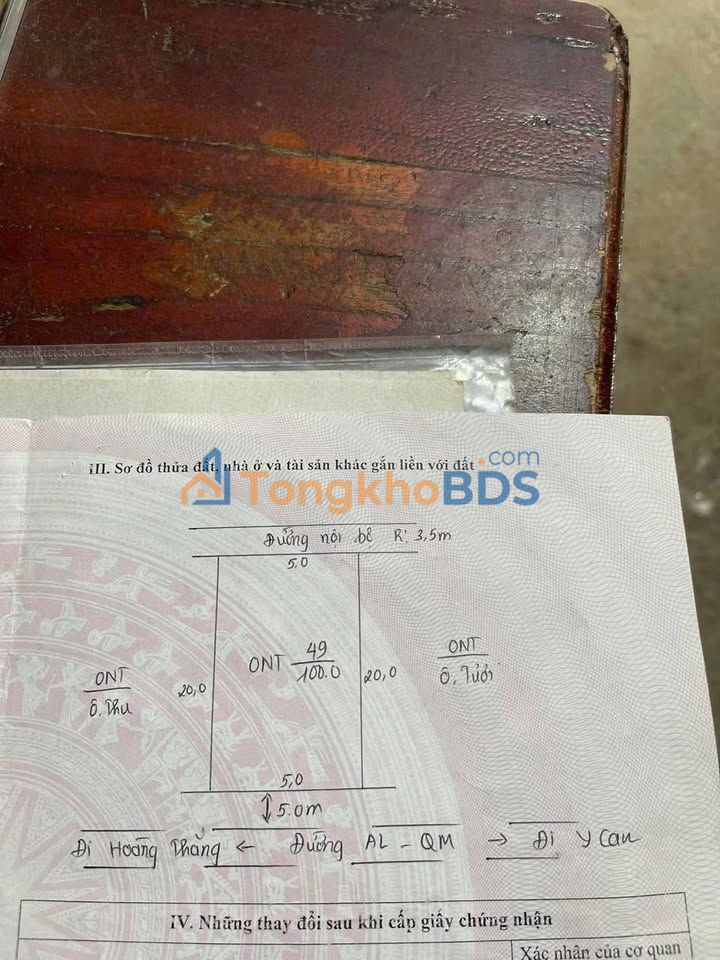 Nhà Mặt Tiền Tân Thịnh, Yên Bái 100m² - Kinh Doanh Sầm Uất, Sẵn Sàng Khai Thác