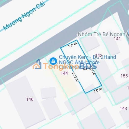 Đất thổ cư Mỹ Thới 140m² - Mặt tiền đường nhựa kinh Chín Xe, ô tô tải