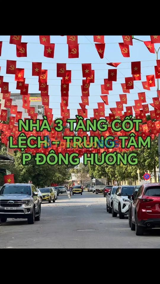 Bán Nhà 3 Tầng Kinh Doanh 67.5m² Mặt Tiền Đông Hương, Thanh Hóa - Giá Tốt