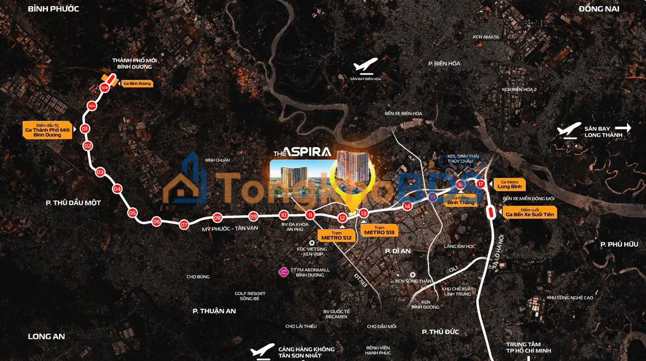 Căn hộ Aspira Dĩ An 68m² - Giá 2.7 Tỷ - Sẵn Sàng Sở Hữu