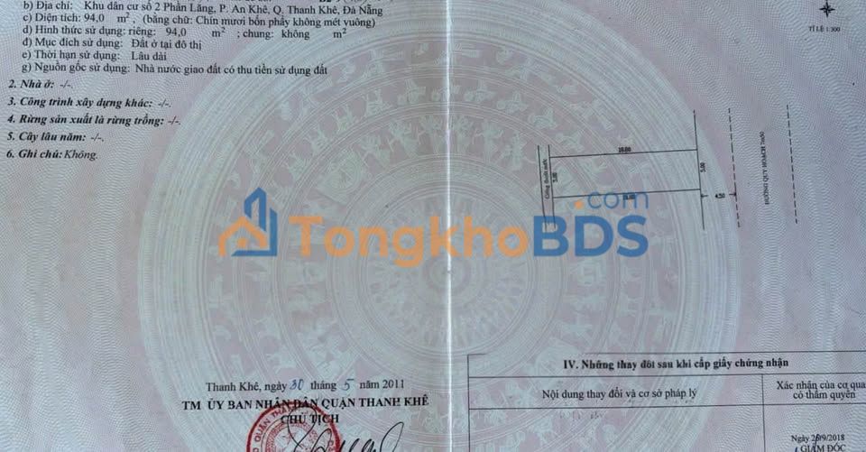 Bán Đất Mặt Tiền Lý Triện Sơn Trà 94m² - Dòng Tiền Ổn Định, Kinh Doanh Sầm Uất