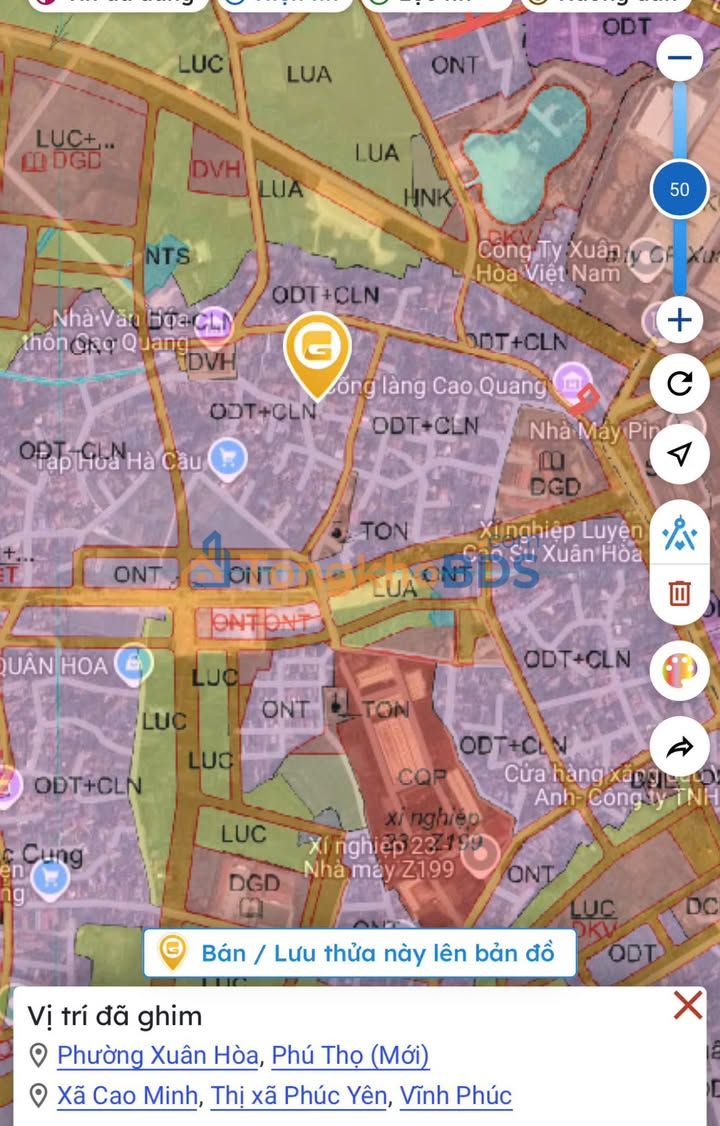 Bán Đất Cao Minh Vĩnh Tường 80m² Sổ Hồng Sẵn Sàng - Đầu Tư Hời