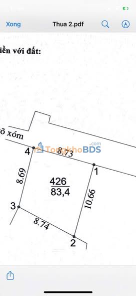 Đất Nền Chương Mỹ 84m² - Sổ Đỏ Sẵn, Ngay Cạnh KCN Phú Nghĩa