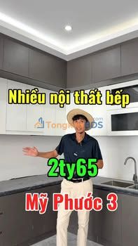 Nhà 4PN Bến Cát 150m² - Sân Xe Hơi, Nội Thất Đủ - 2.65 Tỷ