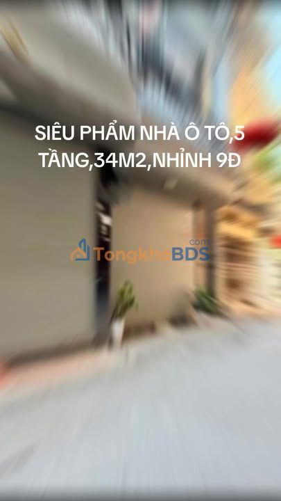 Nhà Mặt Ngõ Kinh Doanh Xuân La, Tây Hồ - 5 Tầng Mới, 34m², 9 Tỷ