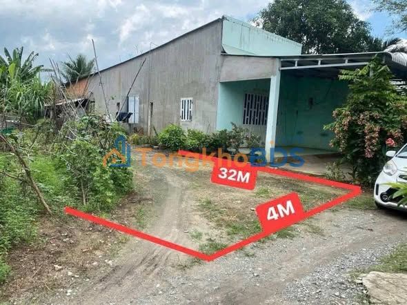 Đất Sổ Hồng Riêng 128m² Sát Chợ Hòa Khánh Nam, Đức Hòa - Giá 720 Triệu