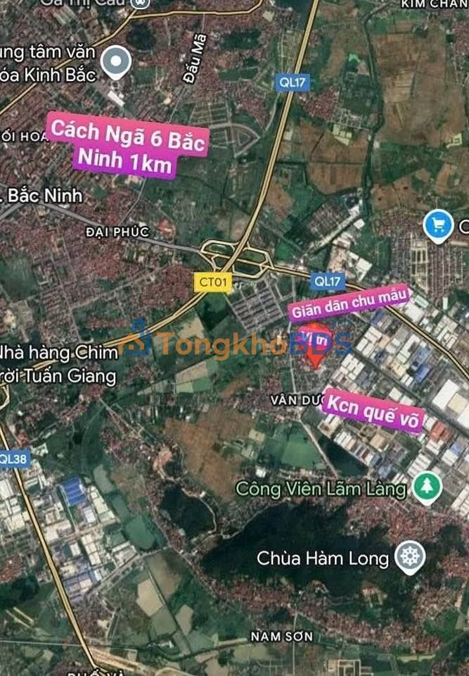 Đất nền Việt Yên, Bắc Giang 90m² - Kinh doanh đắc lợi, giá 48 tỷ