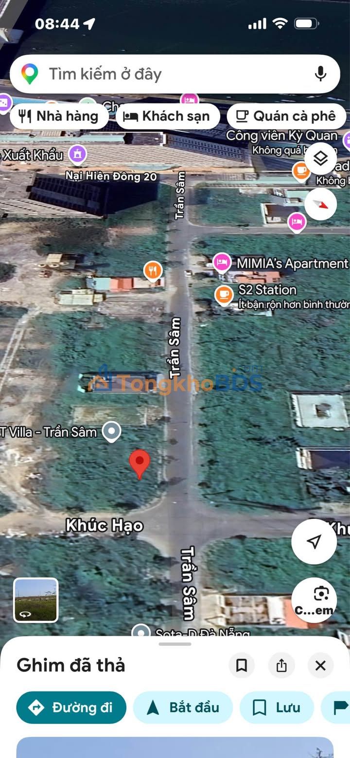 Đất biệt thự Trần Sâm Sơn Trà 180m² 14,04 tỷ - Sổ đỏ