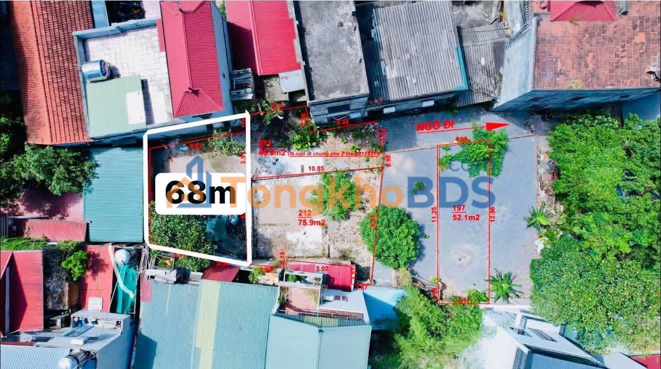 Đất Nền 68m² Trung Tâm Vân Đình - Sổ Đỏ Chính Chủ, Giá 1.28 Tỷ