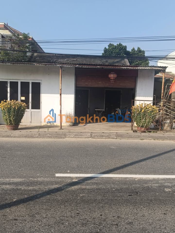 Đất Vàng 240m² Mặt Tiền QL1A Hương An, Quế Sơn - Tặng Nhà Cấp 4, Giá 5 Tỷ