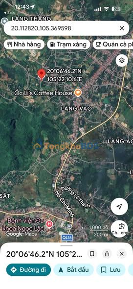 Đất nền Ngọc Sơn Thúy Sơn 216m² 4xx triệu - Sổ đỏ chính chủ