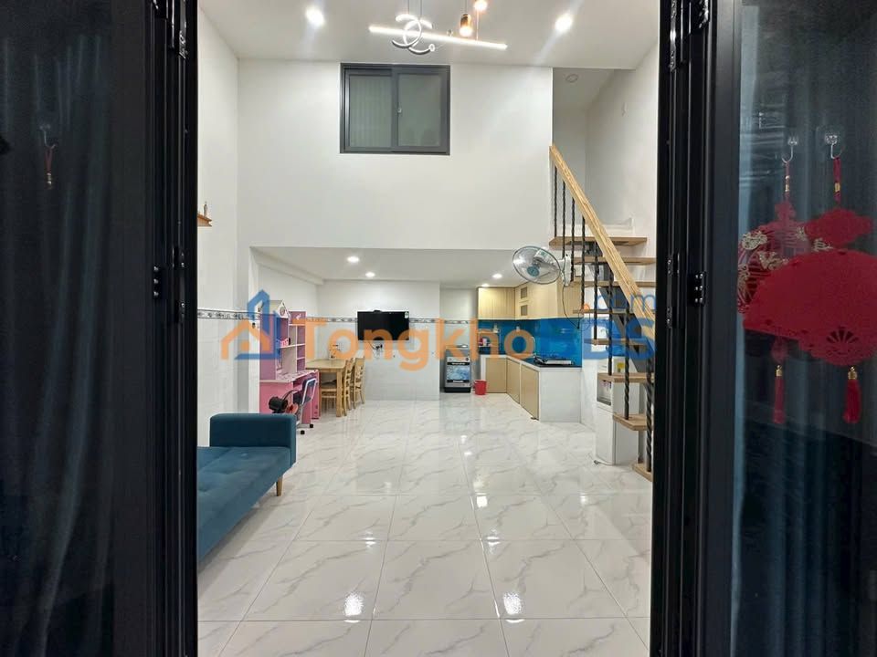 Cho thuê nhà mới xây hẻm ba gác Quang Trung, Gò Vấp - 45m² Full nội thất