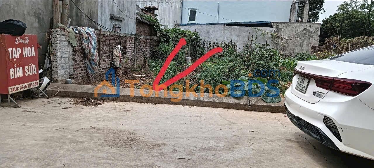 Bán đất 80m² Thạch Thất - Sổ đỏ chính chủ, cách khu đấu giá Tân Xã 500m