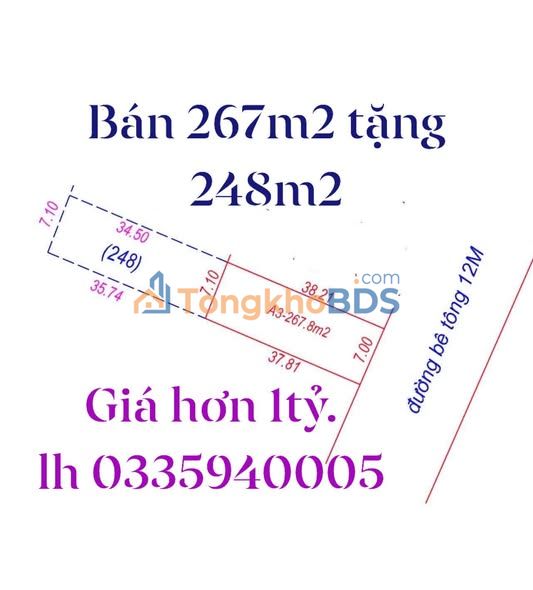 Đất Nam Thái, Thanh Chương 520m² - Hơn 1 tỷ, Sẵn Sàng Đầu Tư