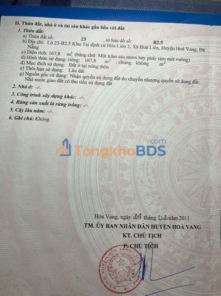 Đất nền Hòa Liên 170m² giá 4.35 tỷ - Đường to ô tô tăng giá